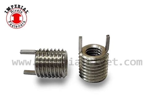 Key Locking Threaded Inserts Steel