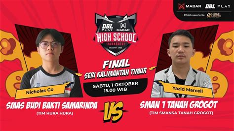 Grand Final Dbl Play Mhst S Kalimantan Timur Smas Budi Bakti