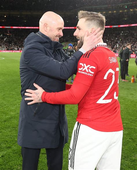 Manchester United On Twitter Shaw Le Manager Ten Hag M A