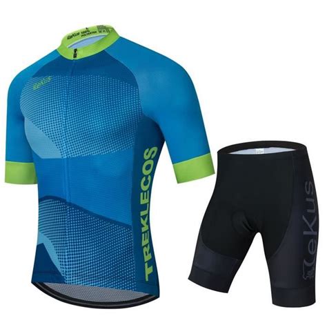 Maillot De Cyclisme Homme Manches Courte T Cuissard V Lo Gel