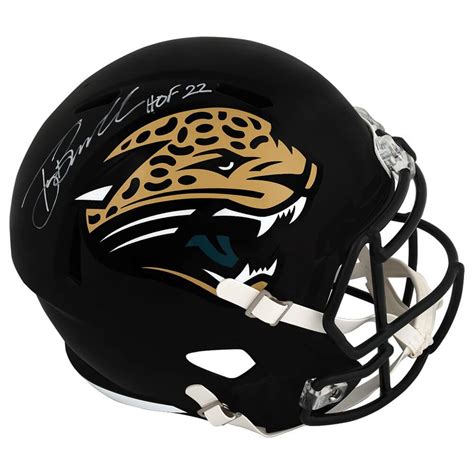 Tony Boselli Signed Jaguars Full Size Speed Helmet Inscribed HOF 22