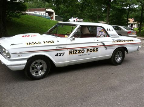 1964 Ford Fairlane Thunderbolt Hot Rat Street Gasser Drag Rod Stock Car