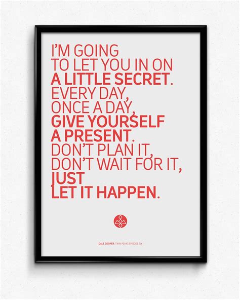 Twin Peaks Poster 1 Serial Quotes Posters digital Download of A4/A3/A5 ...