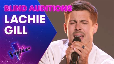 Lachie Gill Sings If The World Was Ending The Blind Auditions The