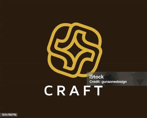 Abstrak Monogram Simbol Template Desain Vektor Lambang Konsep Desain Simbol Kreatif Ikon