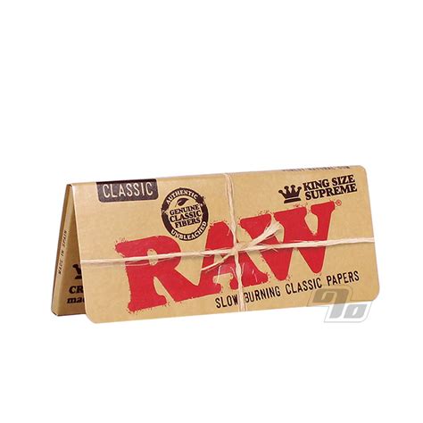 Raw King Size Supreme Rolling Papers