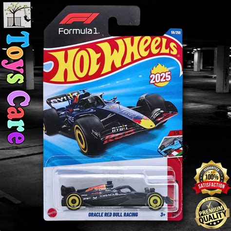 Jual Hot Wheels Oracle Red Bull Racing Biru Formula Original Mattel Shopee Indonesia
