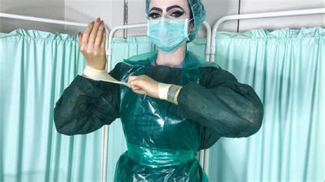 Sterile Surgical Gowning Apron And Gloving 1080hd Empress Poison