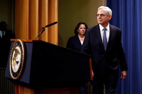 Ag Merrick Garland Appoints Special Counsel To Oversee Trump Criminal