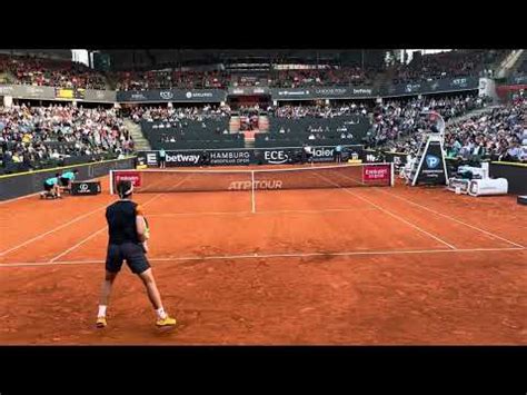 Casper Ruud Vs Arthur Fils Matchball Hamburg European Open