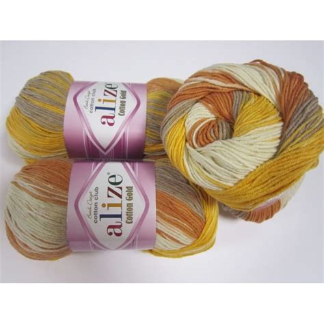 Пряжа Alize Cotton Gold Batik купить по мелкооптовой цене