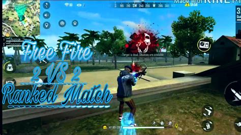 Free Fire 2 Vs 2 Ranked Match Dou Full Rush Gameplay Duo Booyah