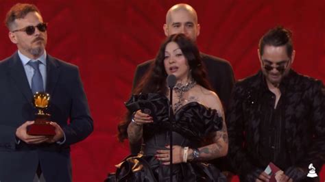 Mon Laferte Gan El Latin Grammy A Mejor Lbum De M Sica