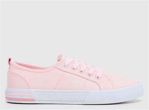 Ripley Zapatillas Unisex Pepe Jeans Rosa Brady Basic G