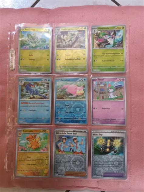 Lot De Cartes Reverse Pokemon Carlate Et Violet Ev Tat Sortie De