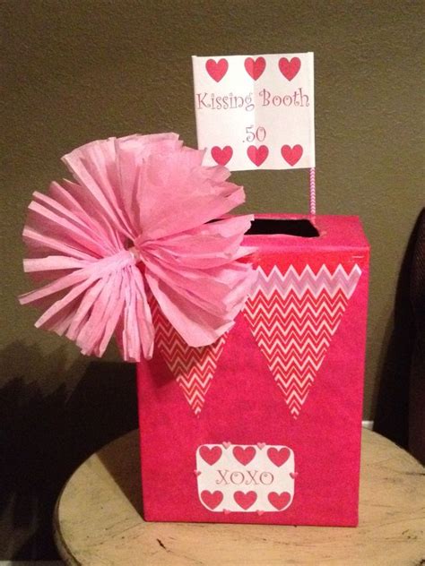 Kissing Booth Valentines Day Box Valentine Day Boxes Valentine Box