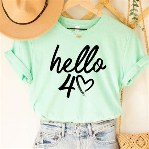 Hello 40 Etsy