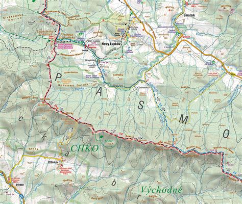 POGRANICZE BIESZCZADZKIE polsko słowackie mapa 1 50 000 COMPASS 2022