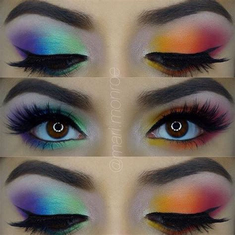 Colorful Eye Makeup - Mugeek Vidalondon