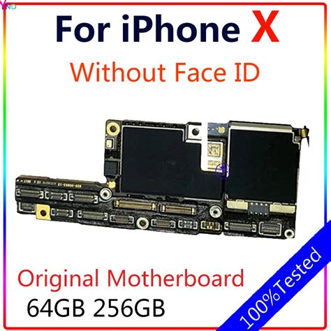 Carte mÃre 64 go 256 go originale dÃbloquÃe en usine pour iPhone X