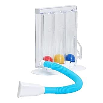 Kitwe Spirometer 3 Ball Lung Exerciser Hygenic Washable Respiratory