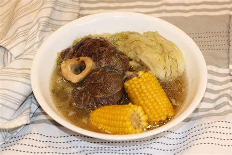 Bulalo Instant Pot Filipino Recipe | Beef Shank Bone Marrow Soup - Any Tots