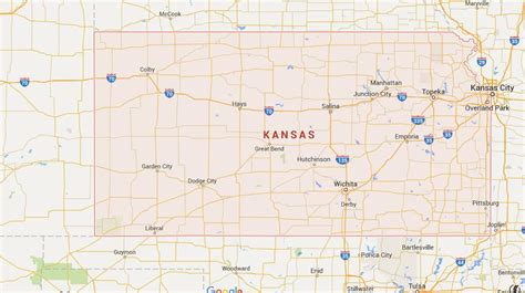 Map of Kansas