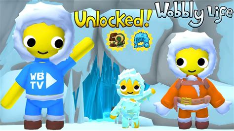 New Wobbly Life Update We Unlocked The Frozen Wobbly Clothes Artic