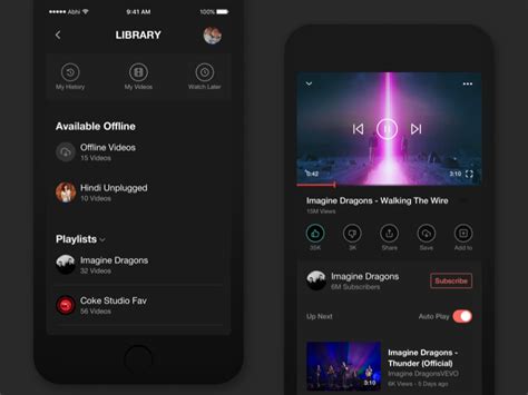 Youtube Dark Mode By Abhishek On Dribbble