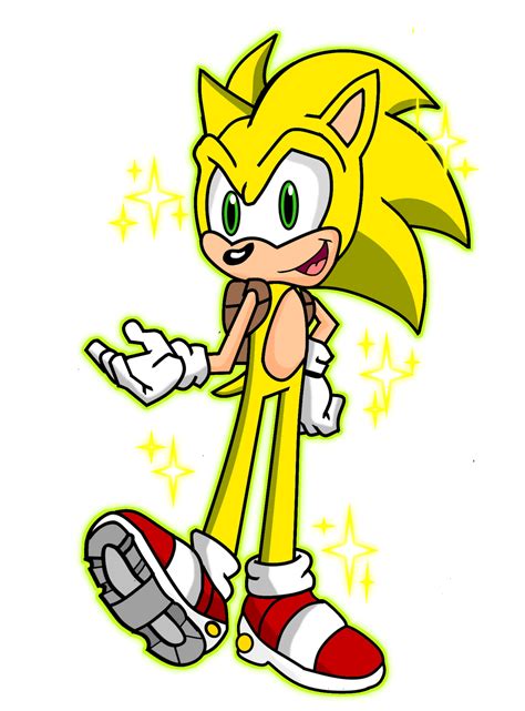 Mobius Universe Super Sonic By Frostthehobidon On Deviantart