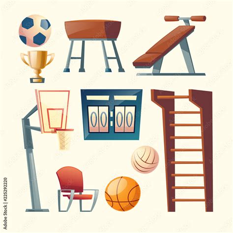 School Gym Clip Art