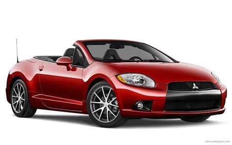 Mitsubishi Eclipse Spyder Coup De Techo Convertible Rojo