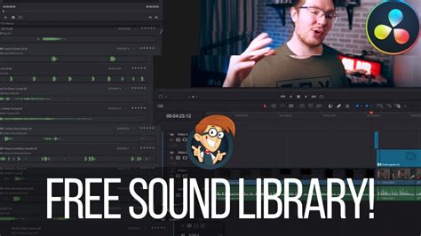 Free Foley Sound Effects Fairlight Sound Library In Davinci Resolve