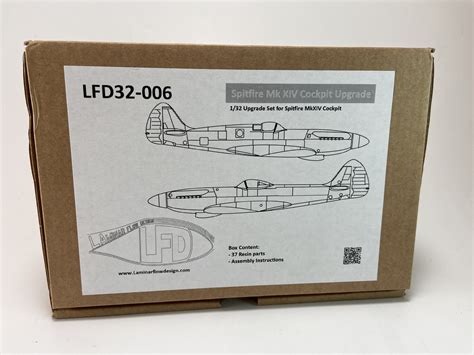 Laminar Flow Design Spitfire F Fr Xive Cockpit Parts Hi Back Low