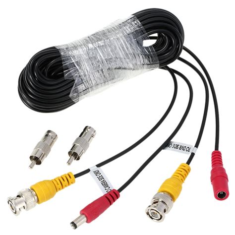 32ft 10M 65ft 20M Bnc Video Power Siamese Kabel Vicedeal