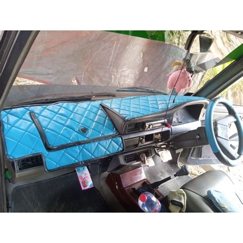 Jual Cover Alas Dashboard Kulit Sintetis Motif Wajik Kijang Super G