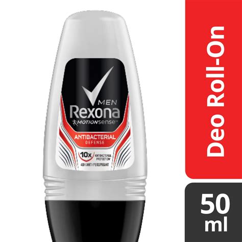 Rexona Men Motionsense Anti Bacterial Defense Deodorant Roll On 48hr