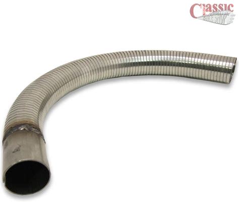 Universal Flexible Exhaust Pipe, Tubing 32mm / Custom Bend / Stainless ...