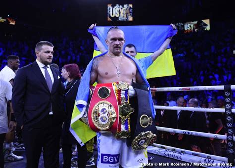 Eddie Hearn Says Fury Vs Usyk Can T Be For Undisputed Latest Boxing News Today