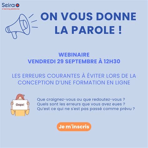 Webinaire Les Bonnes Pratiques Du Digital Learning Les Erreurs