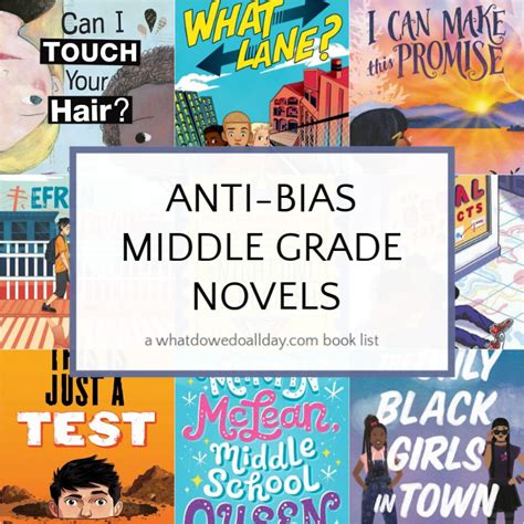 Anti-Bias Middle Grade Books for Ages 9 and Up