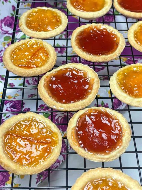 Traditional British Jam Tarts Vegan Traditional Plant Based Cooking