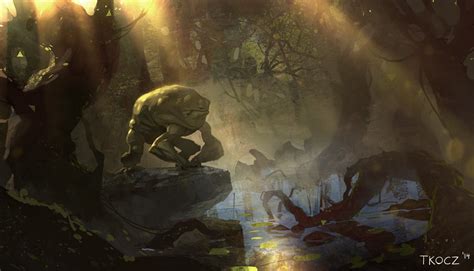 Artstation Swamp Creature