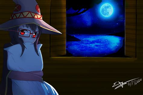 hello I am new here konosuba fan art : r/animeartgallery