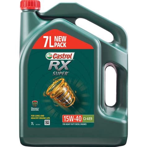 Castrol Rx Super Diesel Engine Oil 15w 40 7 Litre Supercheap Auto