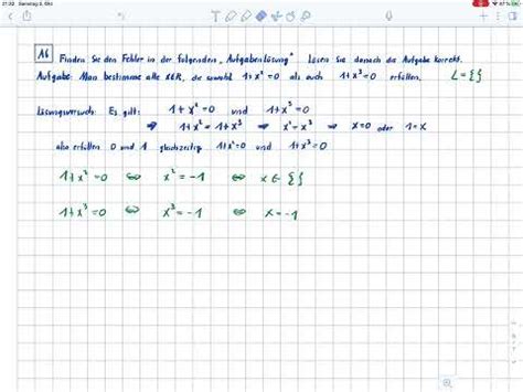 Mathe Vorkurs 2020 A6 YouTube