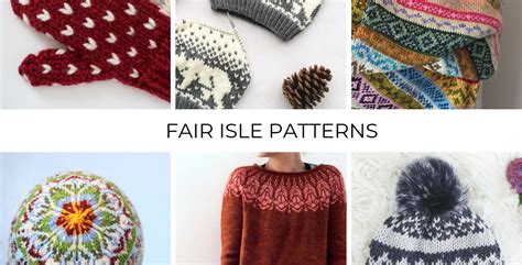 Fair Isle Patterns Squigglidinks