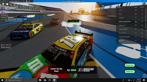 Nascar Unleashed Crashes Roblox Youtube