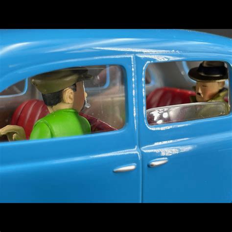 Tintin Marc Charlet S Taxi The Seven Crystal Balls Blue