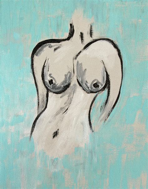 Female Nude Painting By Julie Lueders Fine Art America